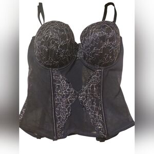 International Intimates Corset Lingerie‎ Top Small Whimsigoth Y2K Style Coquette